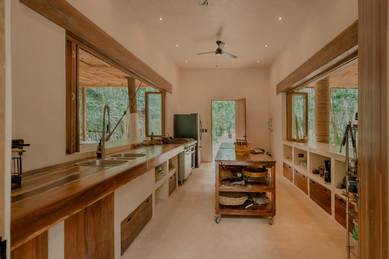 Naum - Secluded Villa With Private Cenote Tulum Pueblo Buitenkant foto